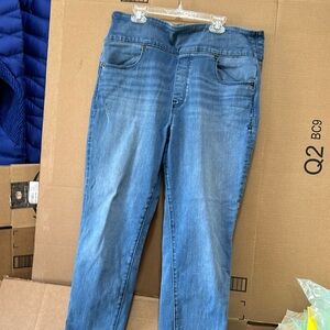 Spanx Distressed Jeans